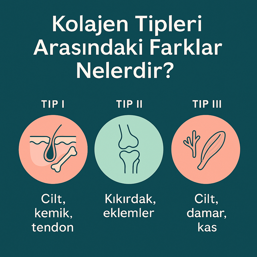 Tip I, II ve III Kolajen Arasındaki Fark Nedir?